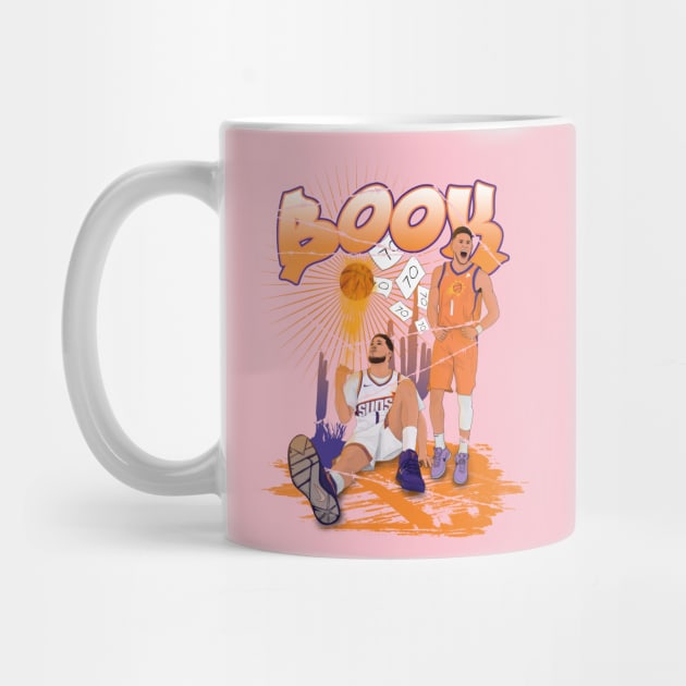 Devin Booker Graphic T shirt by fmmgraphicdesign